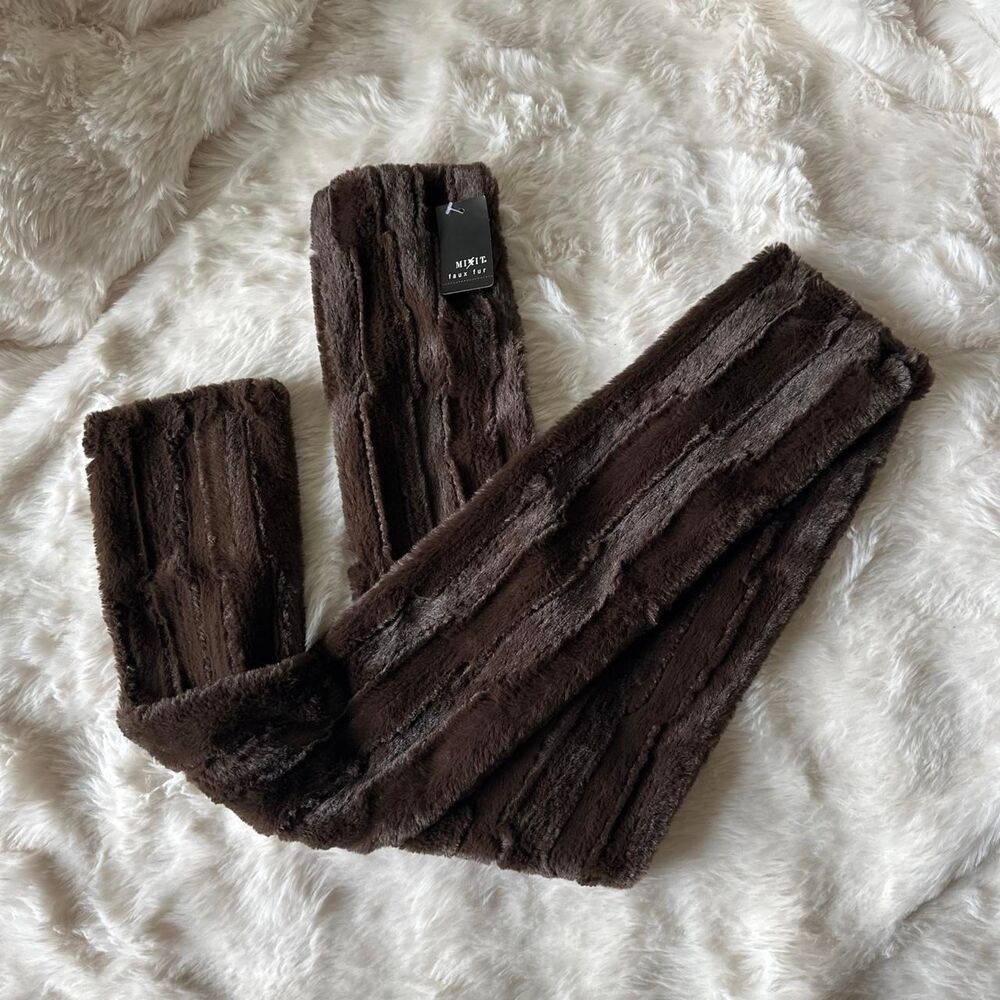Women's Brown Scarf-wraps